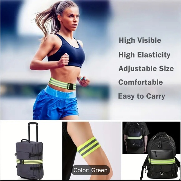 COPY - Reflective Running Gear 6 Pcs Set, High Visibility Security Reflective B… - Picture 6 of 7